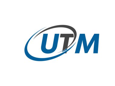 utm yaratıcı logo tasarımı vektör çizimi