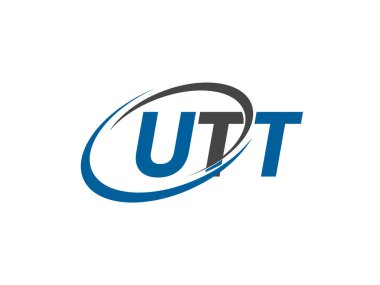utt yaratıcı logo tasarımı vektör çizimi