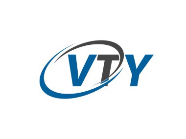 vty yaratıcı logo tasarımı vektör çizimi