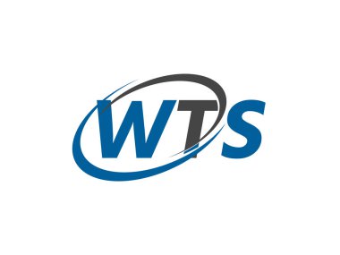 wts yaratıcı logo tasarımı vektör çizimi