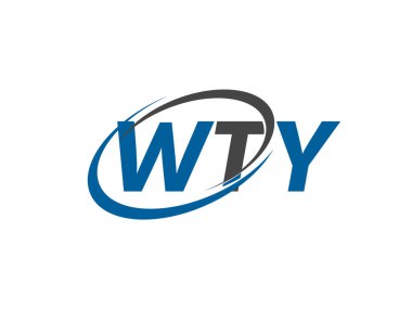 wty yaratıcı logo tasarımı vektör çizimi