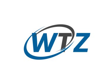 wtz yaratıcı logo tasarımı vektör çizimi