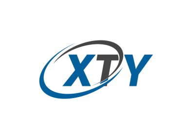 xty yaratıcı logo tasarımı vektör çizimi