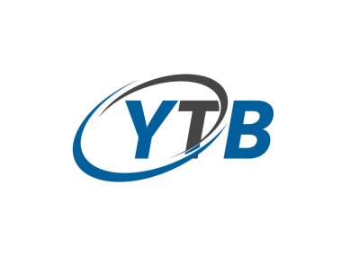 ytb yaratıcı logo tasarımı vektör çizimi