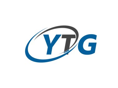 ytg yaratıcı logo tasarımı vektör çizimi
