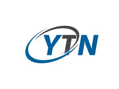 ytn yaratıcı logo tasarımı vektör çizimi