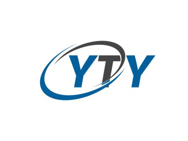 yty yaratıcı logo tasarımı vektör çizimi