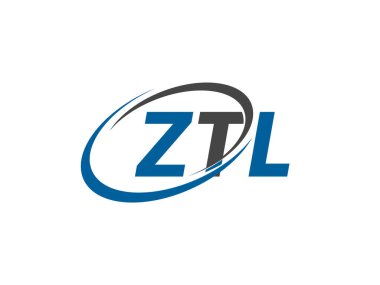 ztl yaratıcı logo tasarımı vektör çizimi