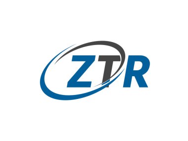 ztr yaratıcı logo tasarımı vektör çizimi