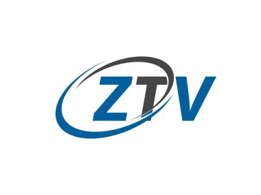 ztv yaratıcı logo tasarımı vektör çizimi