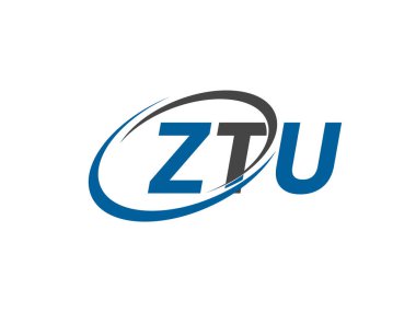 ztu yaratıcı logo tasarımı vektör çizimi