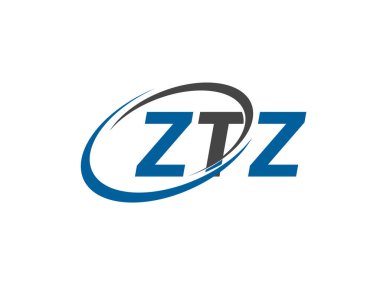 ztz yaratıcı logo tasarımı vektör çizimi