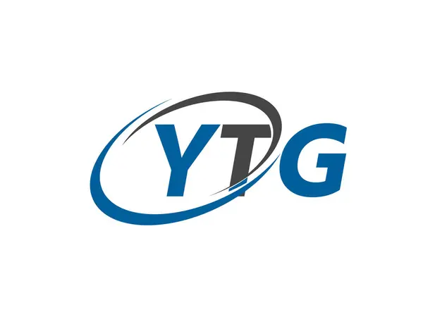 Ytg Kreativ Logotyp Design Vektor Illustration — Stock vektor