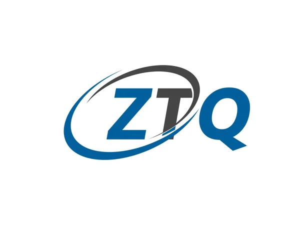 Ztq Twórcze Logo Projekt Wektor Ilustracja — Wektor stockowy