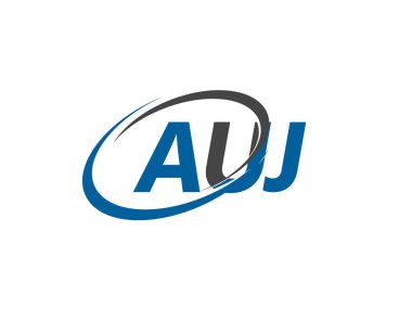 auji yaratıcı logo tasarımı vektör çizimi