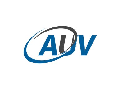 auv yaratıcı logo tasarımı vektör çizimi
