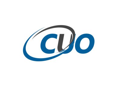 cuo Creative logo tasarım vektör çizimi