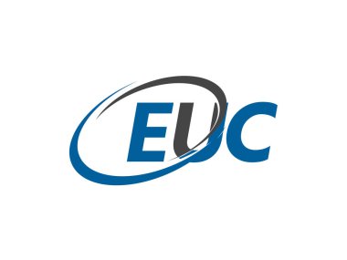 euc yaratıcı logo tasarımı vektör çizimi