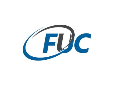 fuc yaratıcı logo tasarımı vektör çizimi