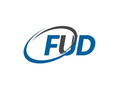 fud yaratıcı logo tasarımı vektör çizimi