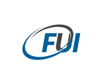 fui yaratıcı logo tasarımı vektör çizimi
