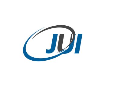 jui yaratıcı logo tasarımı vektör çizimi