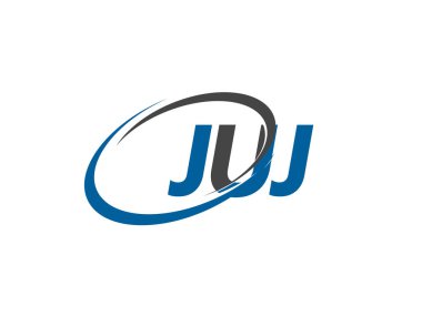 juj yaratıcı logo tasarımı vektör çizimi