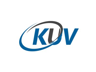 kuv yaratıcı logo tasarımı vektör çizimi