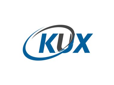 kux yaratıcı logo tasarımı vektör çizimi