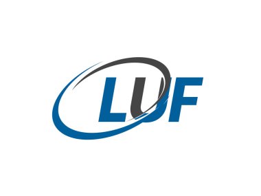luf yaratıcı logo tasarımı vektör çizimi