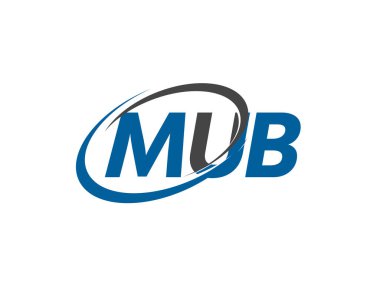 mub yaratıcı logo tasarımı vektör çizimi