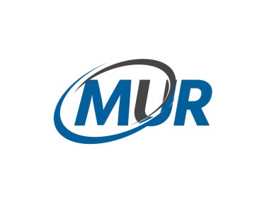 Mırıltı yaratıcı logo tasarımı vektör illüstrasyonu