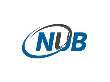 nub crego logo tasarımı vektör çizimi