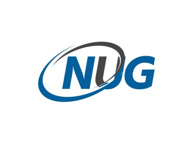 nug yaratıcı logo tasarımı vektör çizimi