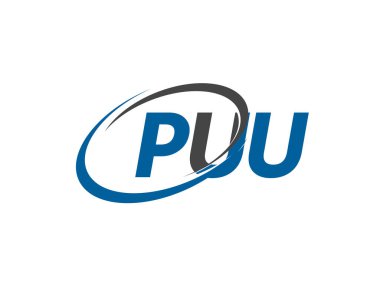 puu yaratıcı logo tasarımı vektör çizimi