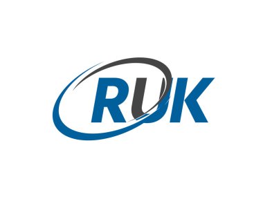 ruk yaratıcı logo tasarımı vektör çizimi