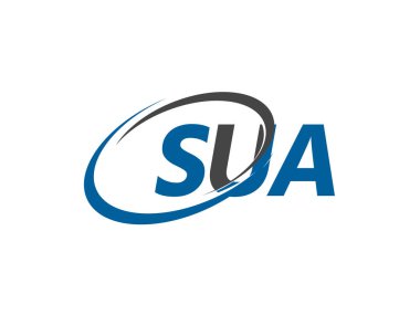 sua yaratıcı logo tasarımı vektör çizimi