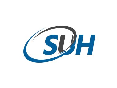 suh yaratıcı logo tasarımı vektör çizimi