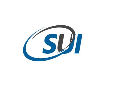 sui yaratıcı logo tasarımı vektör çizimi