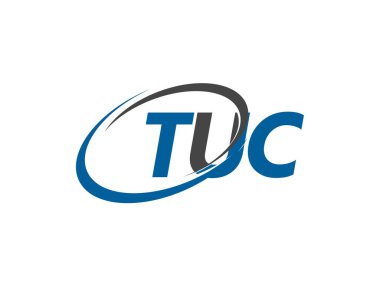 tuc yaratıcı logo tasarımı vektör çizimi