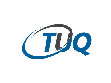 tuq yaratıcı logo tasarımı vektör çizimi