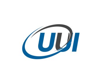 uui yaratıcı logo tasarımı vektör çizimi