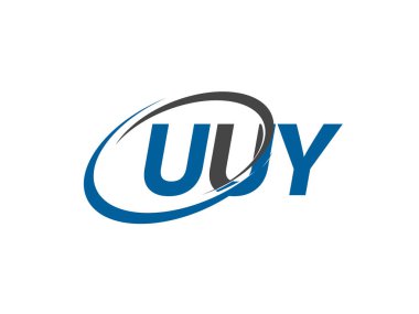 uuy yaratıcı logo tasarımı vektör çizimi