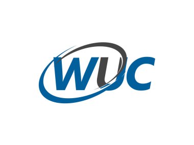 wuc yaratıcı logo tasarımı vektör çizimi