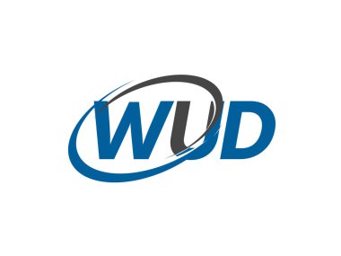 wud yaratıcı logo tasarımı vektör çizimi