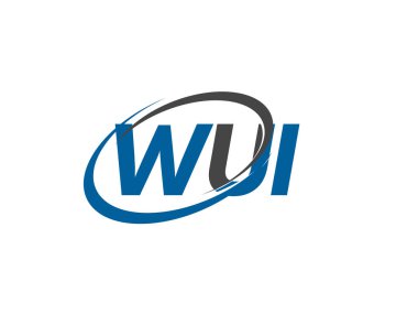 wui yaratıcı logo tasarımı vektör çizimi