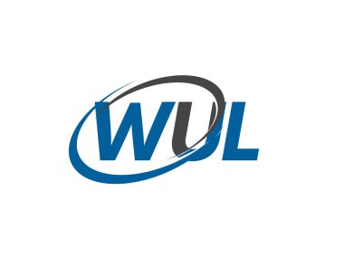 wul yaratıcı logo tasarımı vektör çizimi