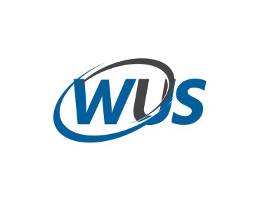 wus yaratıcı logo tasarımı vektör çizimi