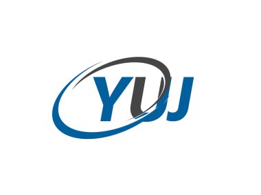 Yuj yaratıcı logo tasarımı vektör çizimi