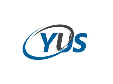 yus yaratıcı logo tasarımı vektör çizimi
